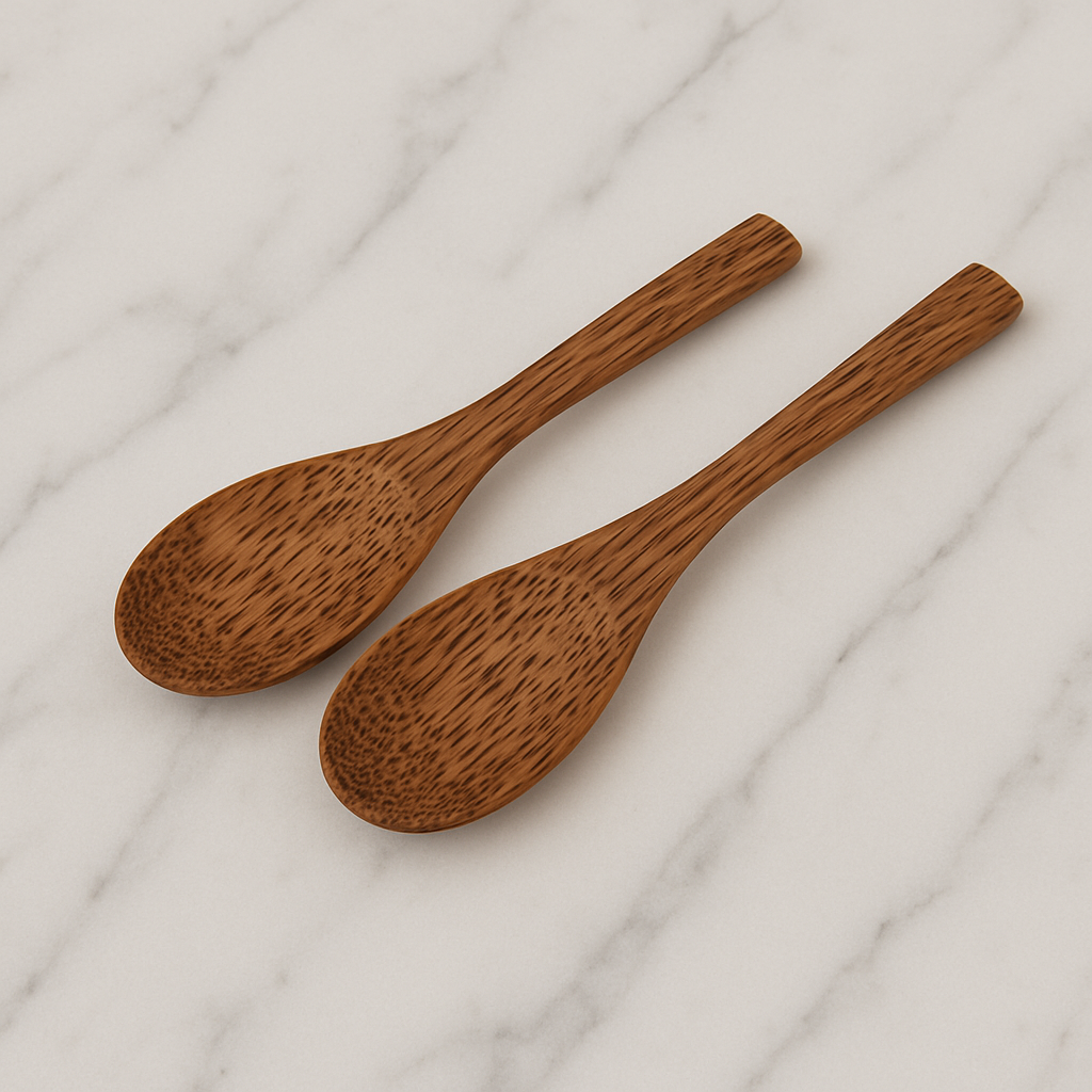 Pack of 2 - Handmade Wooden Spoons