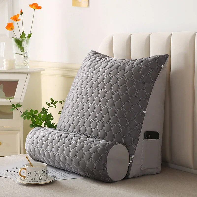 Backrest Reading Pillow Pillow For Sitting Up In Bed Lumbar