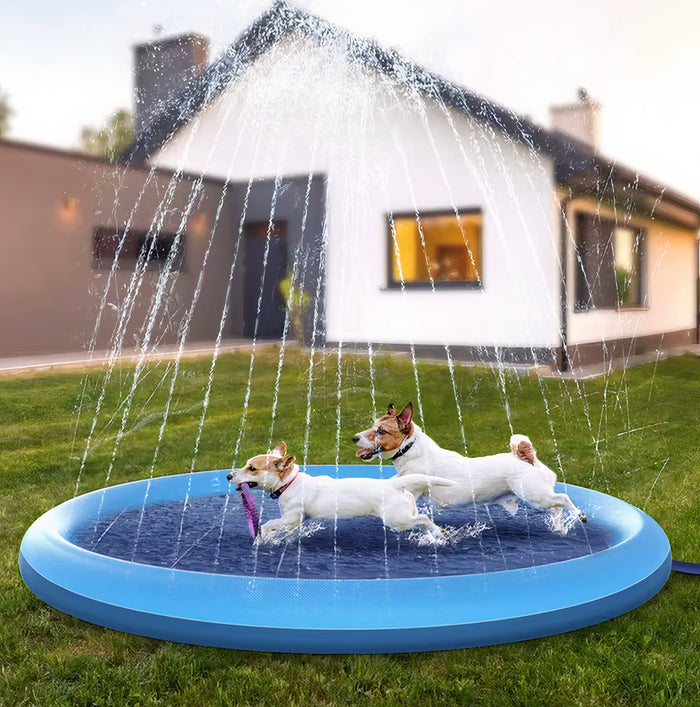 Dog Outdoor Water Splash Mat