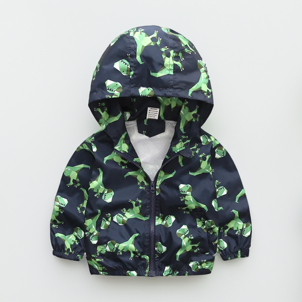 Boys dinosaur coat shop