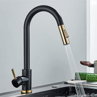 Contemporary Pullout Touch Sensitive Faucet