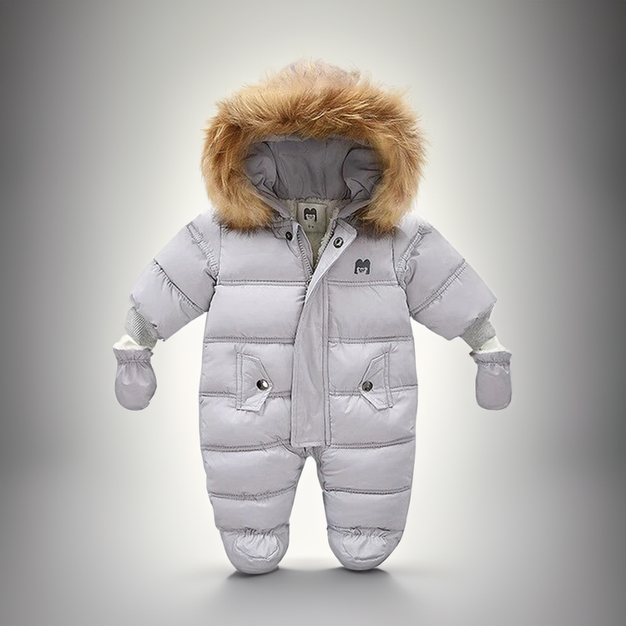 Luxury baby snowsuit hotsell