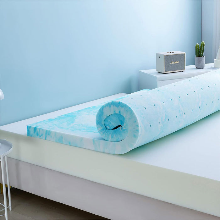 Ultra Cooling Memory Foam Mattress Topper