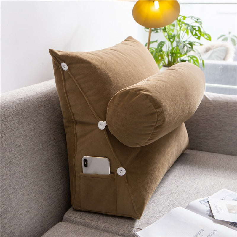 Pillow For Sitting Up In Bed Adjustable Backrest Reading Pillow