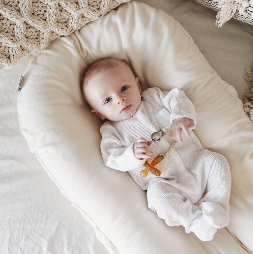 Infant Baby Lounger Cushioned Baby Sleep Nest Pillow Infant Lounger Boppy Pillow And Removable Cover Newborn Cocoon Pillow Fresh Frenzy