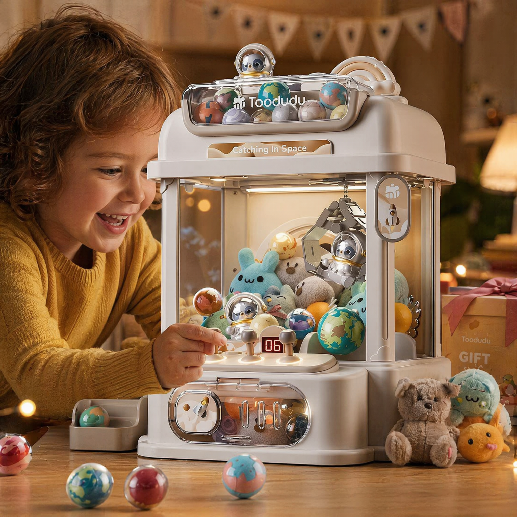 Children's Mini Claw Machine - With Detachable Controller