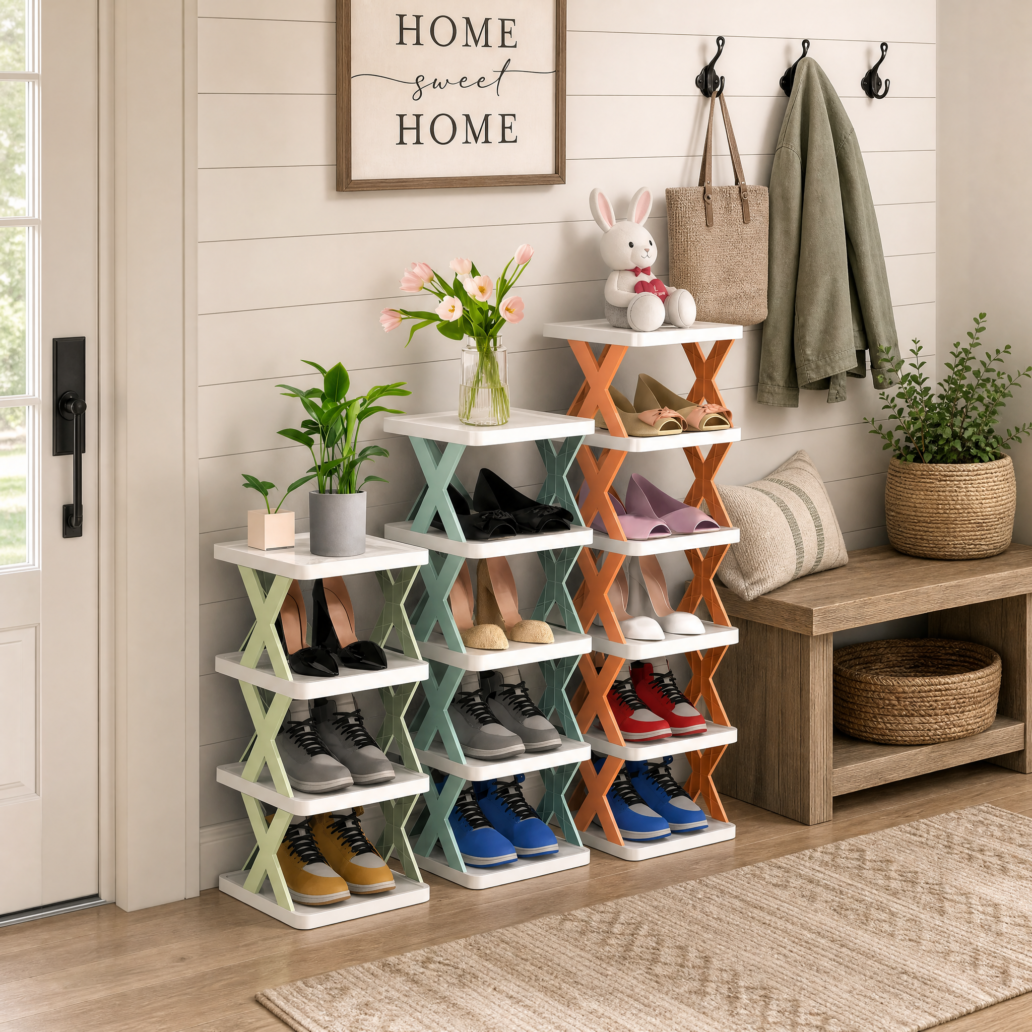 Modern Multi-Layer Shoe Storage Rack