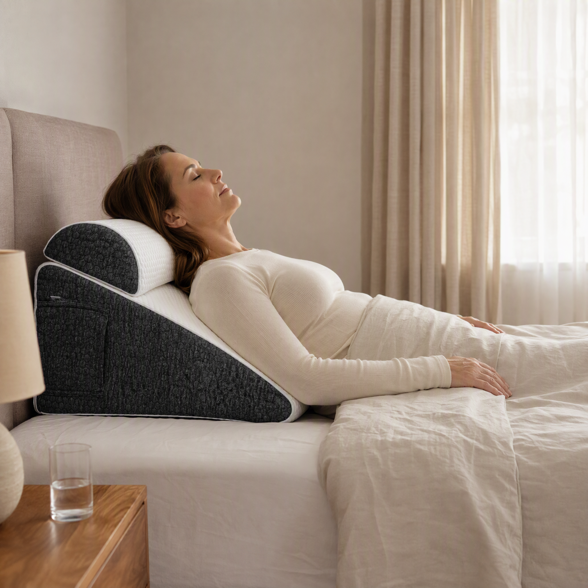 Deluxe Inclined Wedge Support Pillow