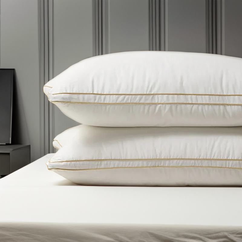 Natural Goose Down & Feather Pillow Best Down Pillows OEKO TEX