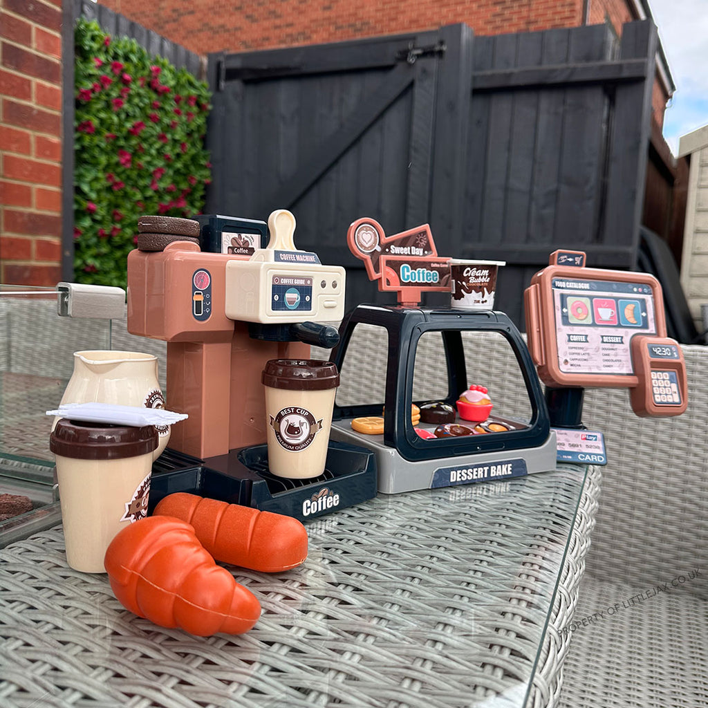 Speelgoedset voor kinderen met koffiestation