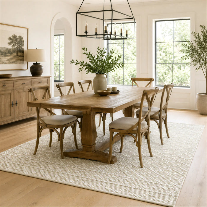 Mica jute rug, 2' x 3'