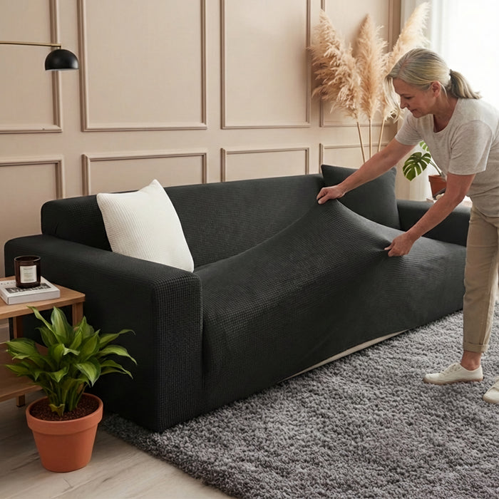 Ultra-Soft Stretch Fitted Sofa Covers
