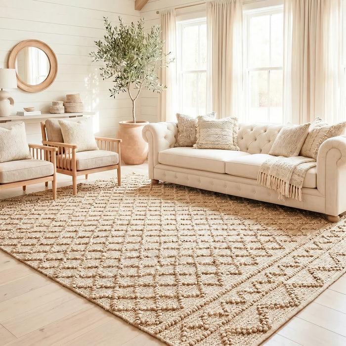 Nira jute rug, 2' x 3'