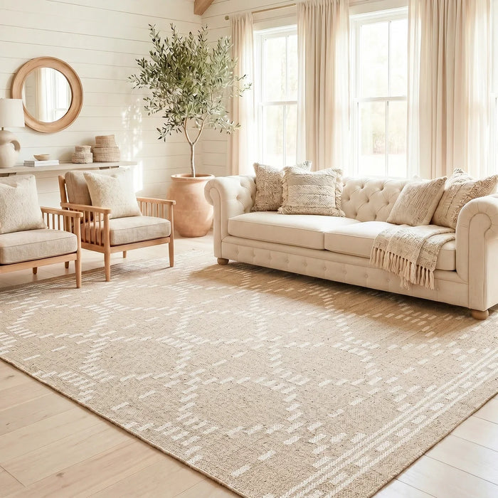 Dune jute rug, 2' x 3'