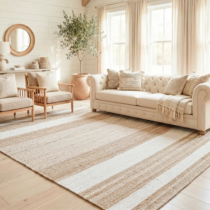 Reva jute rug, 2' x 3'