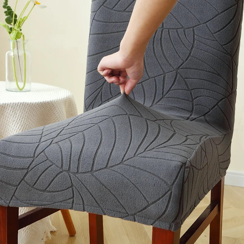 Waterproof Jacquard Dining Chair Cover