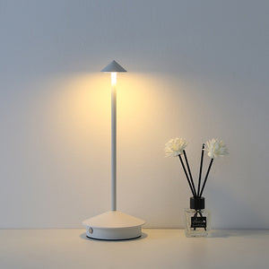 Cordless Modern Arrow Table Lamp