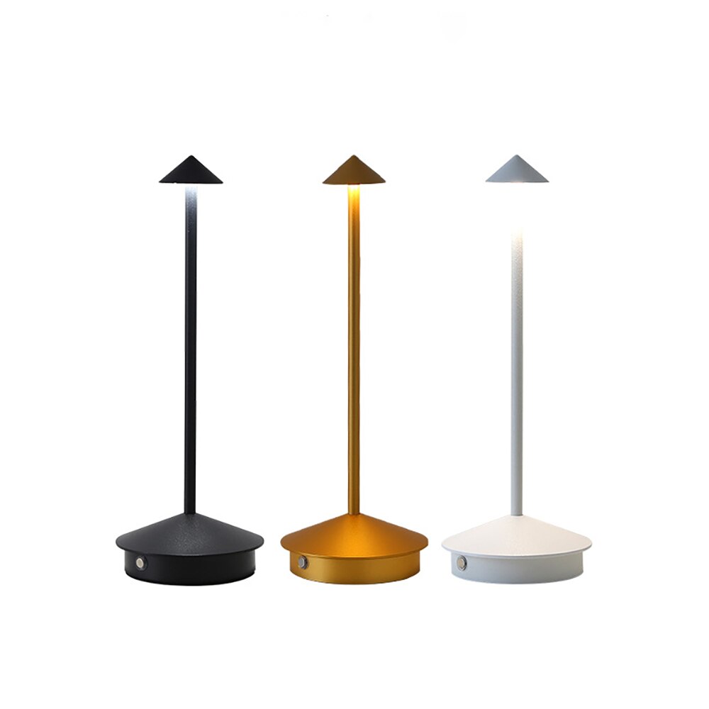 Cordless Modern Arrow Table Lamp