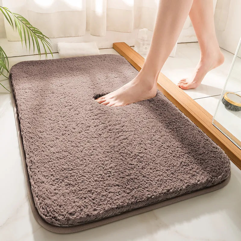 Frenzy Rugs Super Thick Bathroom Rug - Non-Slip Bath Rug Luxury Washable Bath Rug ...