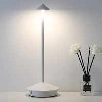 Cordless Modern Arrow Table Lamp