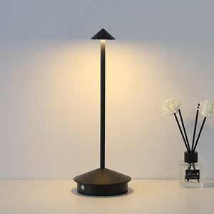 Cordless Modern Arrow Table Lamp