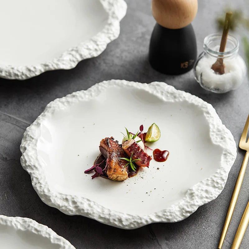 Premium Contemporary Artisan Ceramic Plate