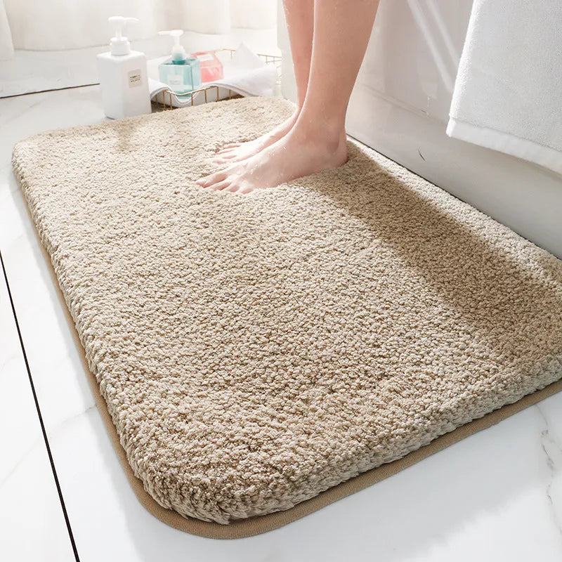 Frenzy Rugs Super Thick Bathroom Rug - Non-Slip Bath Rug Luxury Washable Bath Rug ...