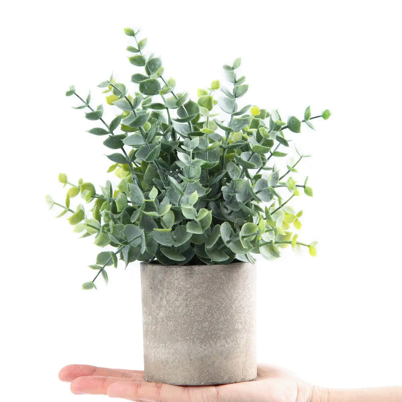 Set of 2 - Contemporary Indoor Artificial Plants