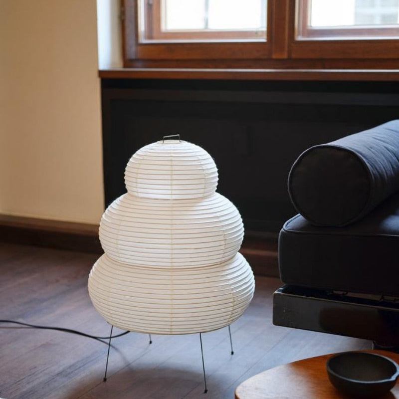 Japanese Design Rice Paper Floor Lamp