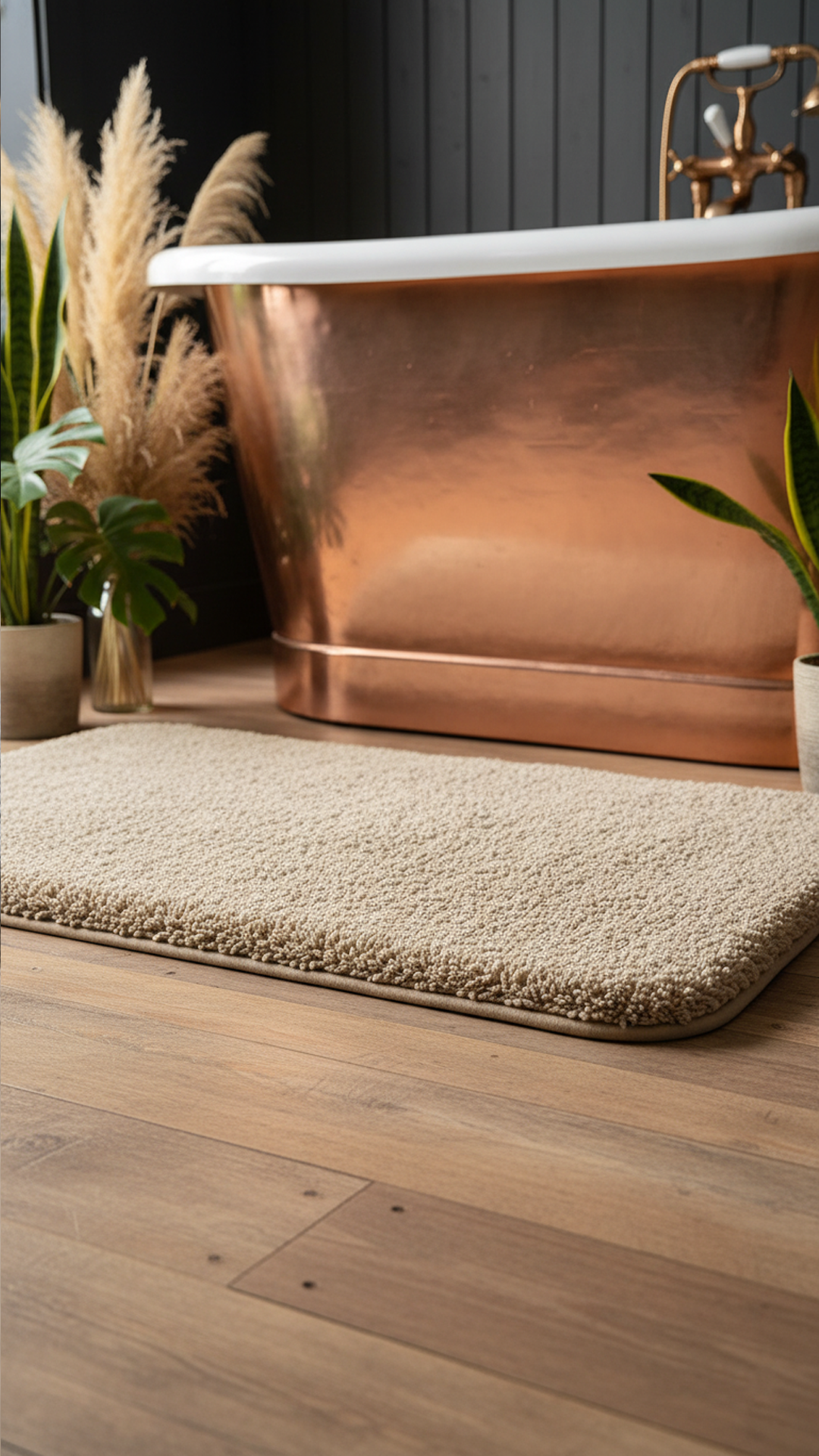 Frenzy Rugs Super Thick Bathroom Rug - Non-Slip Bath Rug Luxury Washable Bath Rug ...