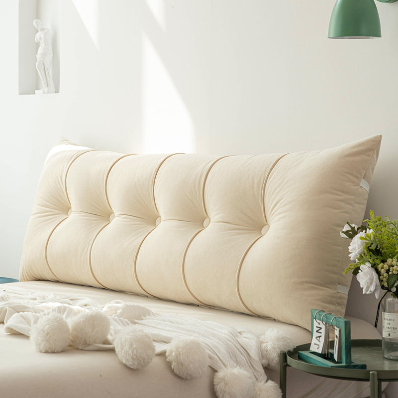 Luxury Headboard Pillow - Bed Wedge Pillow - Cushion Headboard Pillow –  Fresh Frenzy