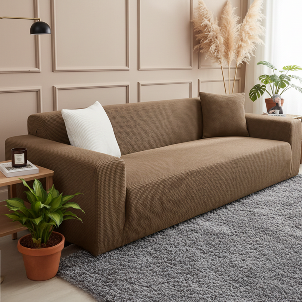 Ultra-Soft Stretch Fitted Sofa Covers
