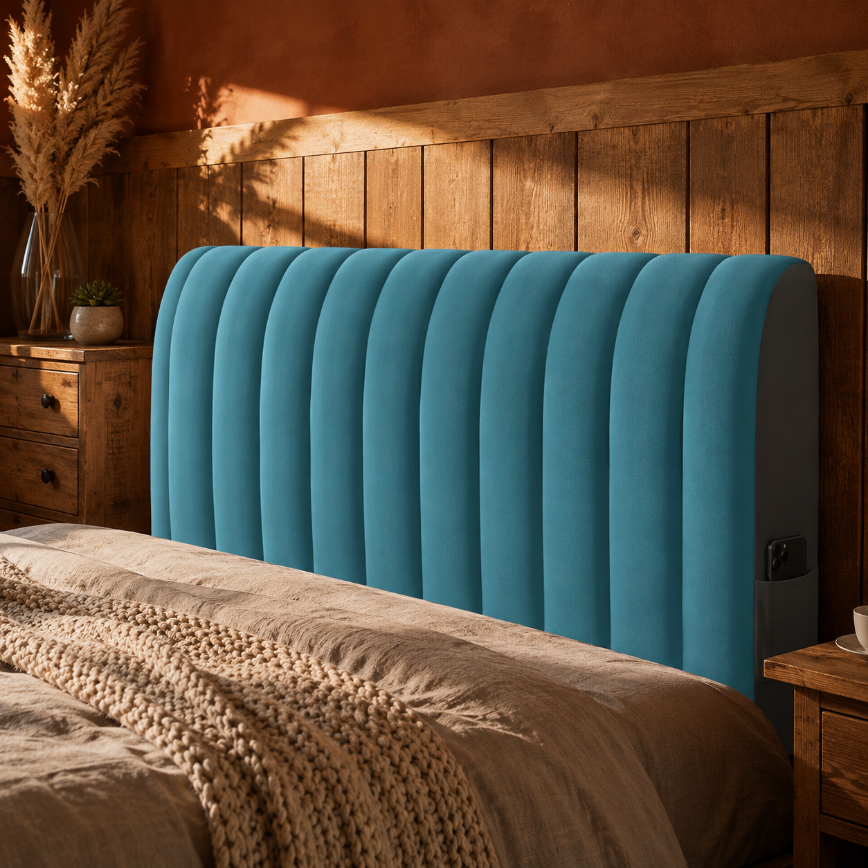 Premium Padded Headboard Cover