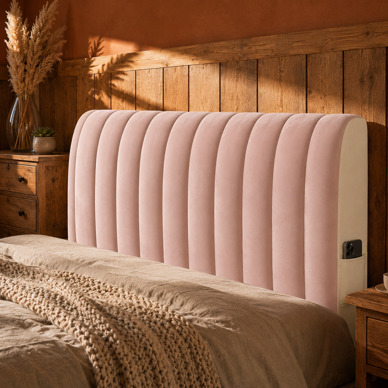 Premium Padded Headboard Cover