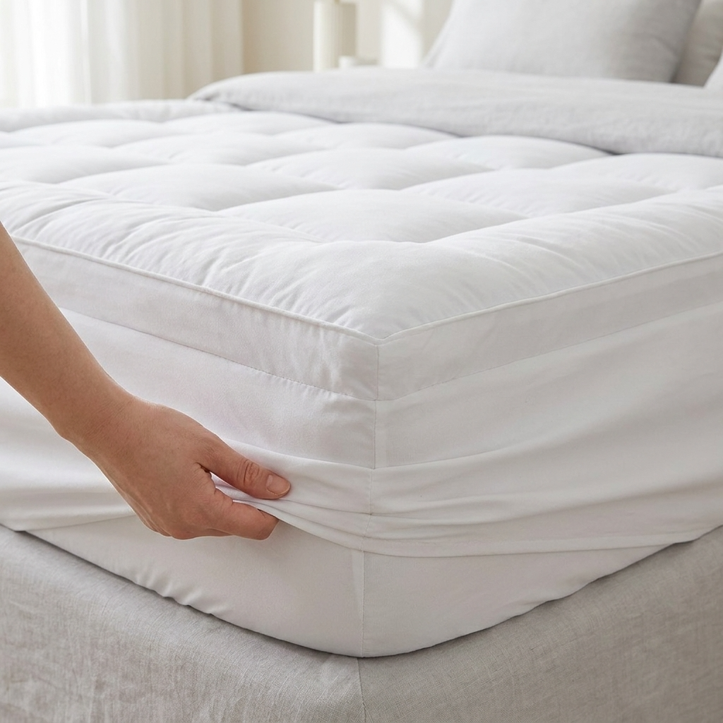 Luxury Deep-Pocket Fitted Mattress Topper