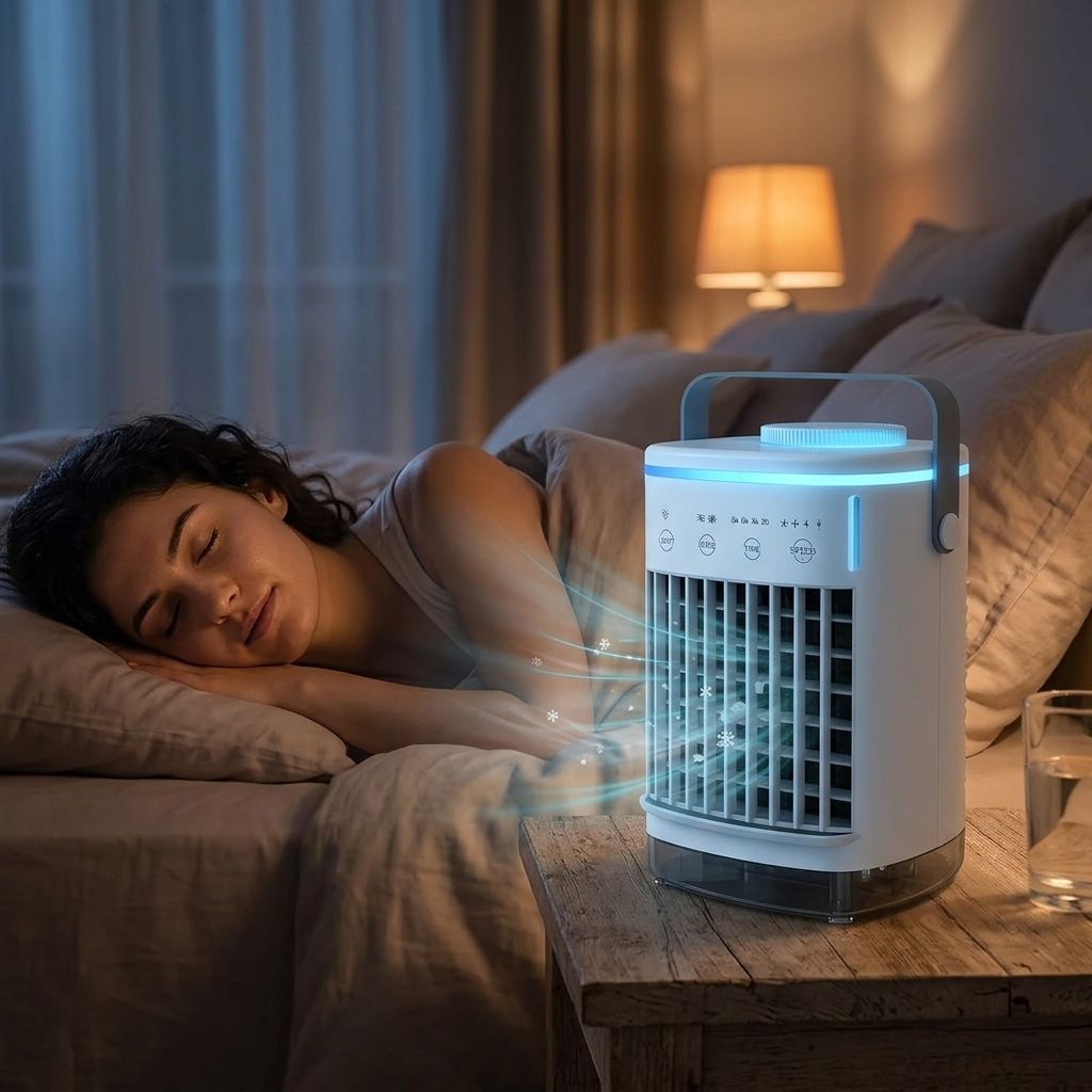 Tragbare Klimaanlage - Ultraleise, energieeffiziente Luftkühleinheit