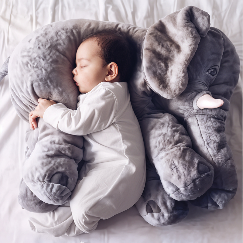 Elephant cuddle pillow on sale