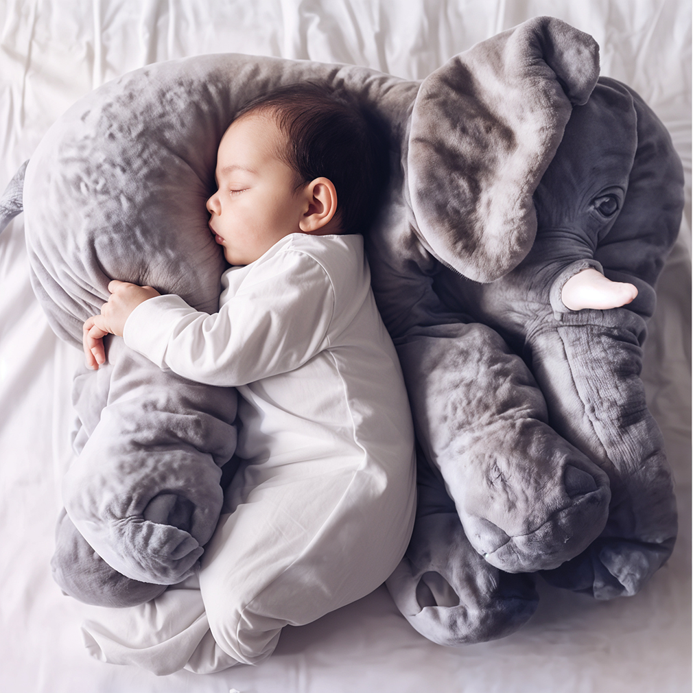 Baby Elephant Cuddle Pillow Newborn Gift Infant Gift Unique