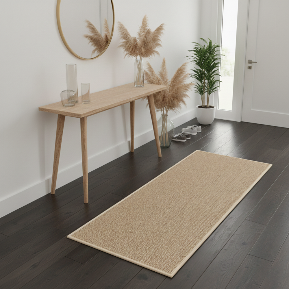 Sisal Washable Non-Slip Kitchen / Entryway Runner Rug