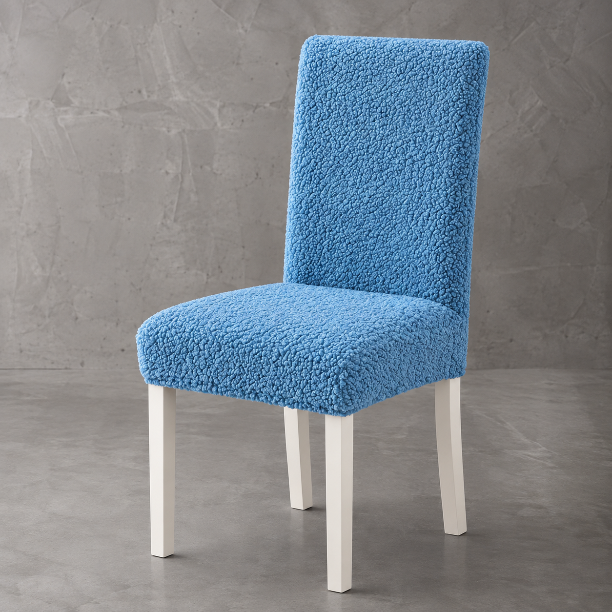 Teddy Fleece Dining Chair Covers