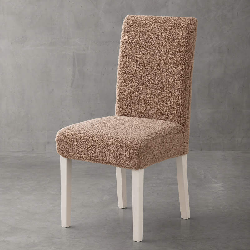 Teddy Fleece Dining Chair Covers