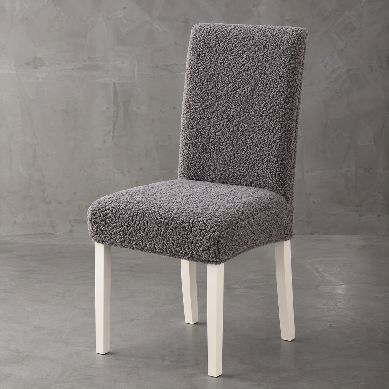 Teddy Fleece Dining Chair Covers