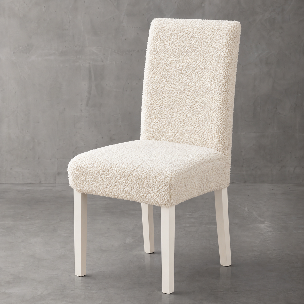 Teddy Fleece Dining Chair Covers