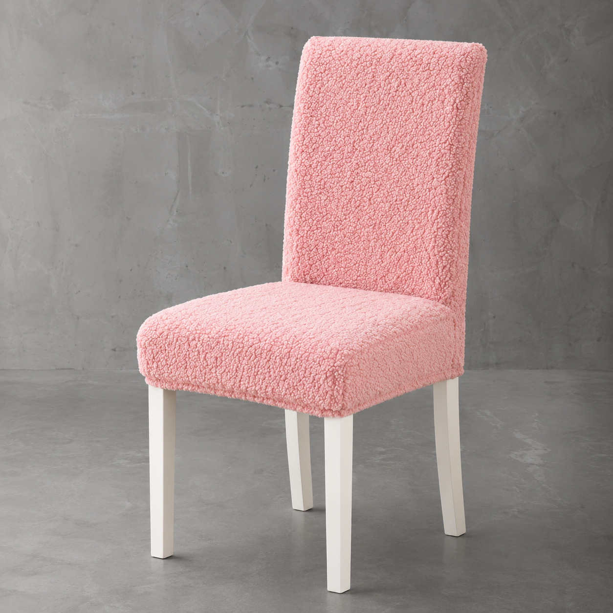 Teddy Fleece Dining Chair Covers