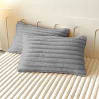 2x Pillow Cases For Ultra-Soft Luxury Fitted Bed Set