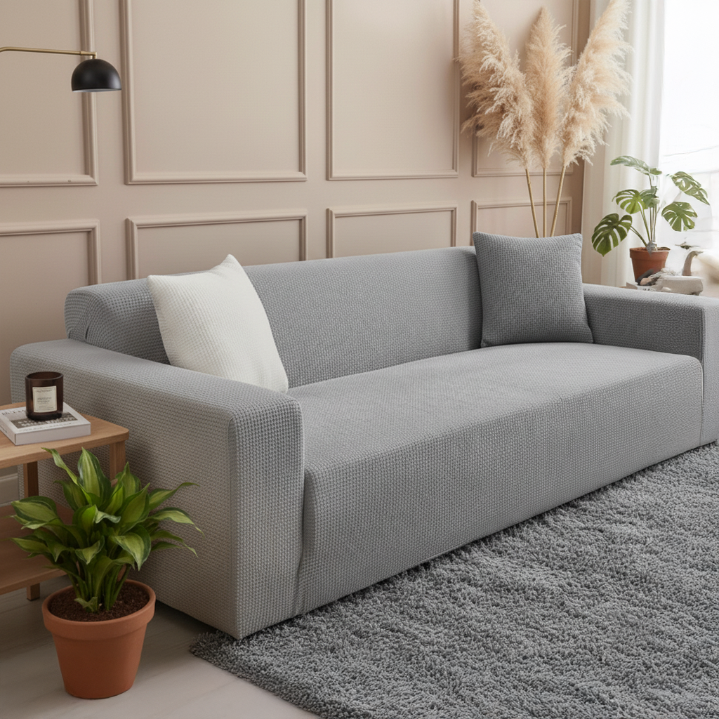 Ultra-Soft Stretch Fitted Sofa Covers