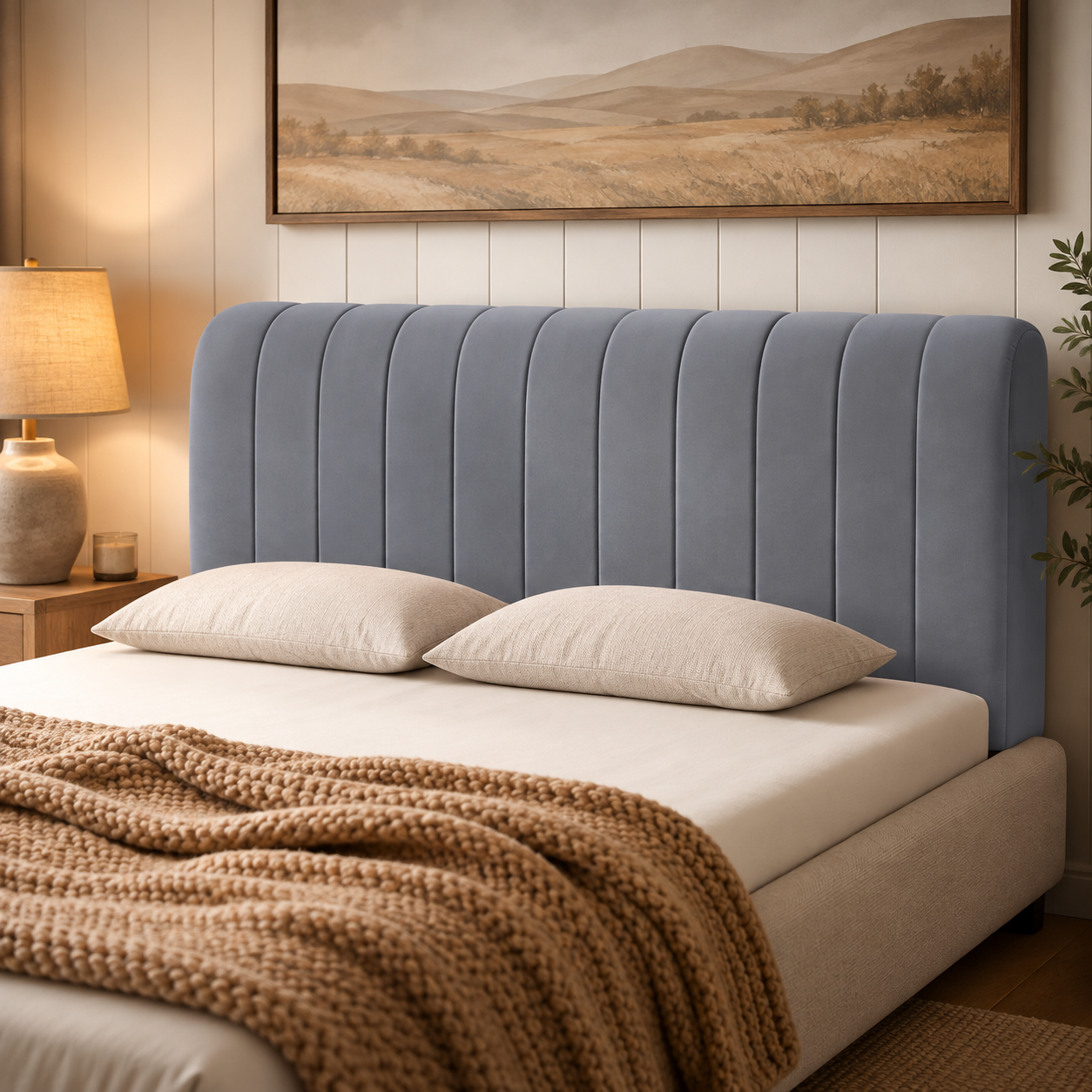 Premium Padded Headboard Cover