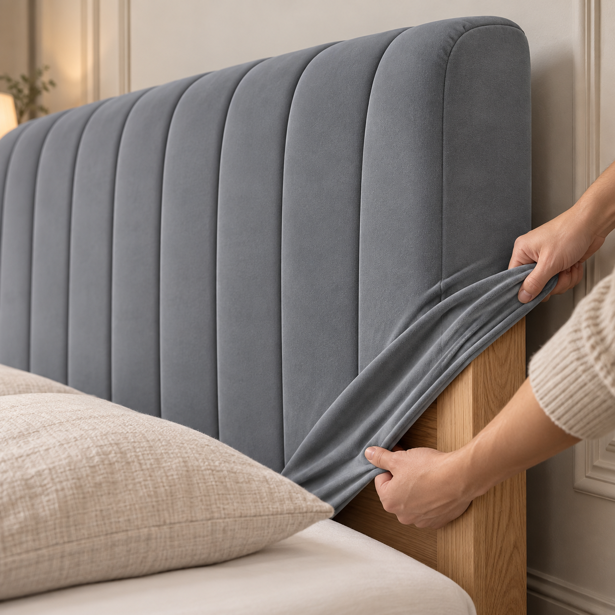 Premium Padded Headboard Cover