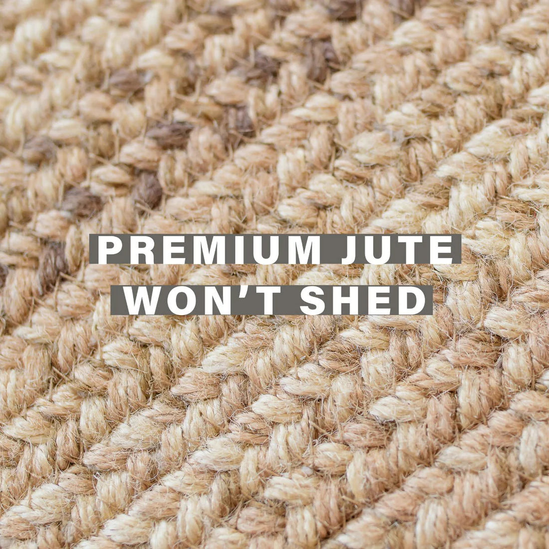 Natural Braided Jute Rug