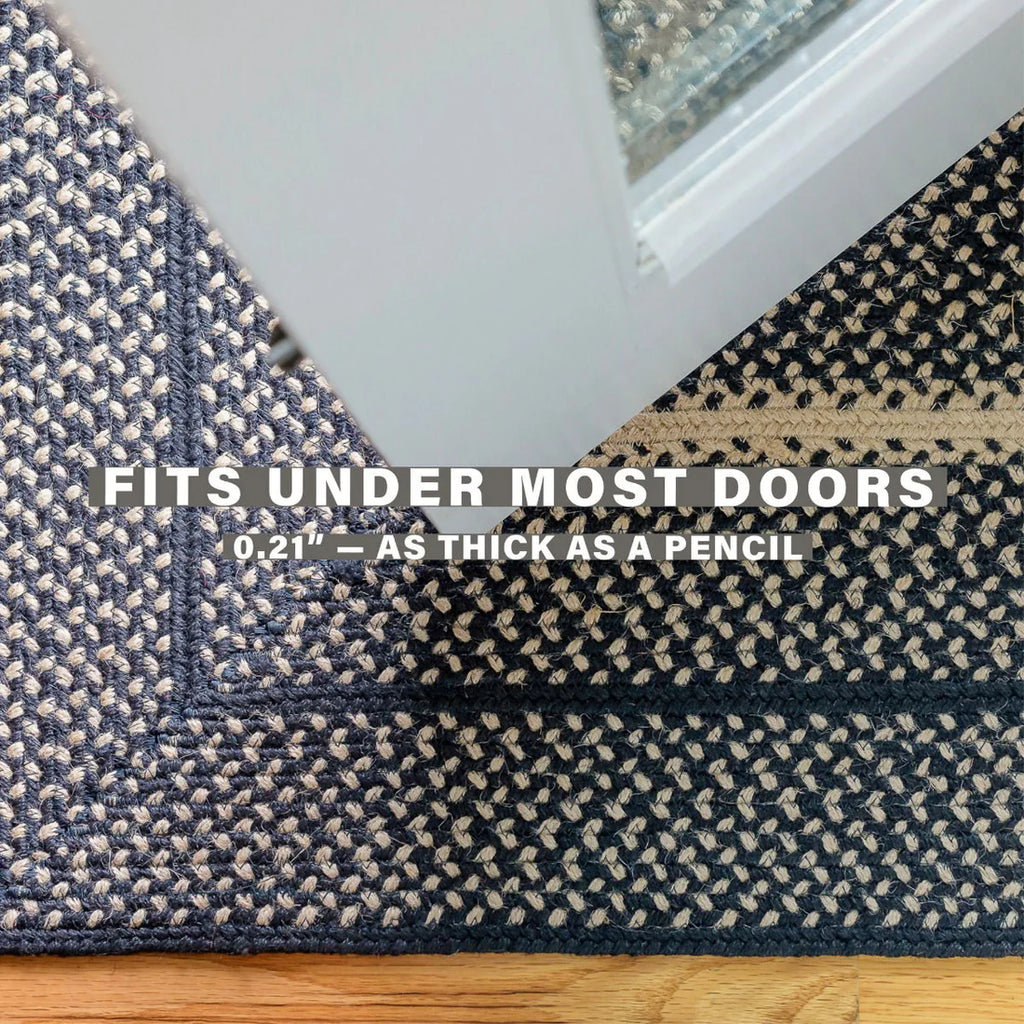 Black Natural Rug - Durable Area Rugs - Living Room Rug - Entryway ...